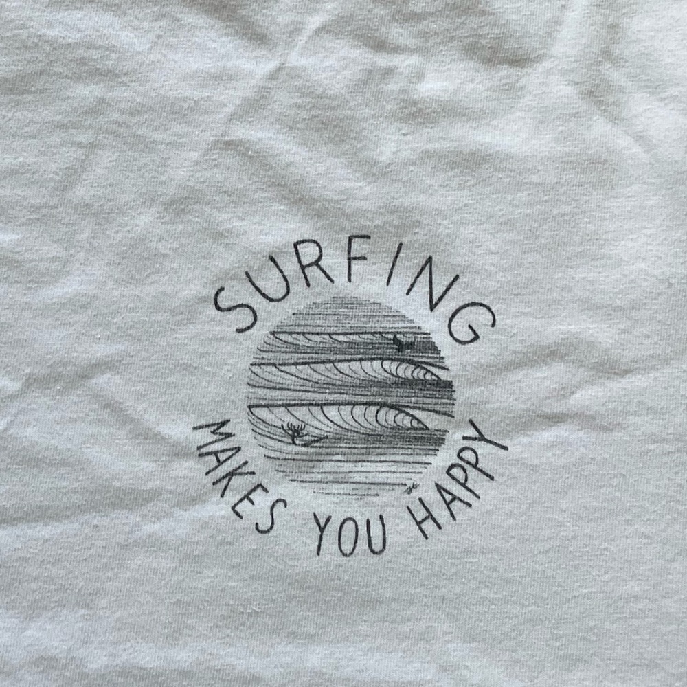 Surfing Makes you Happy Tee